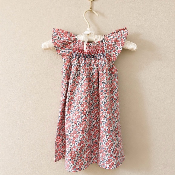 JoJo Maman Bebe Other - No Tag | 100% Cotton Floral Smocked Dress